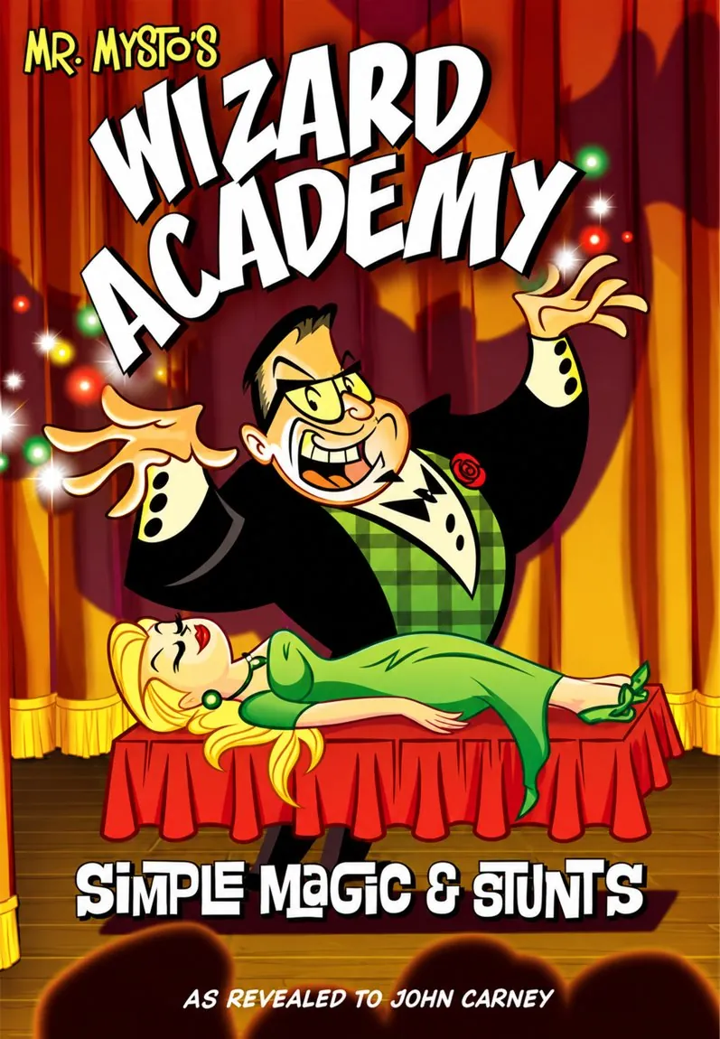 Mr. Mysto’s Wizard Academy illustrated cover