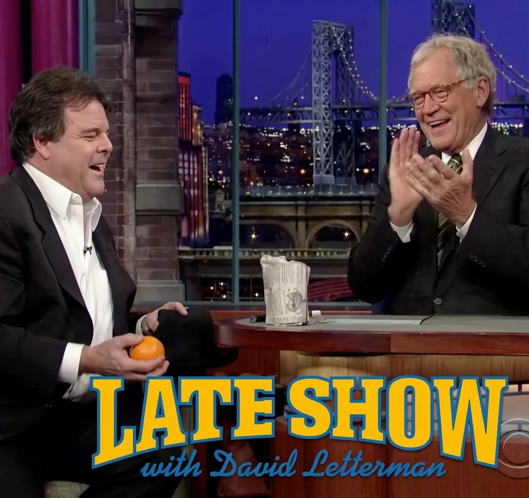 John Carney performing for David Letterman